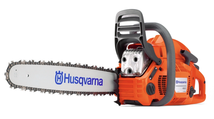 Husqvarna Chain Saw 60.3CC, 3.62HP, 2700rpm, 20", 5.8kg 460